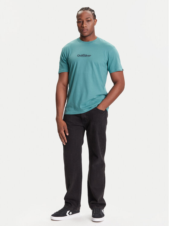 Quiksilver Quiksilver Majica EQYZT08174 Zelena Regular Fit