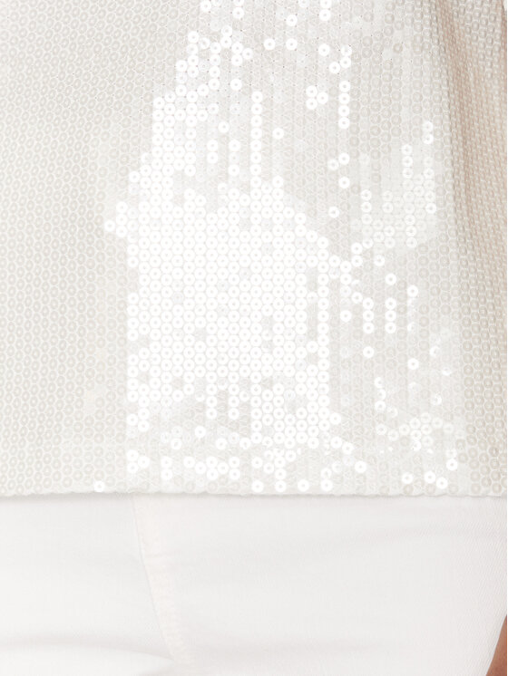 Marella Marella Top Terzo 2513941124 Bianco Slim Fit