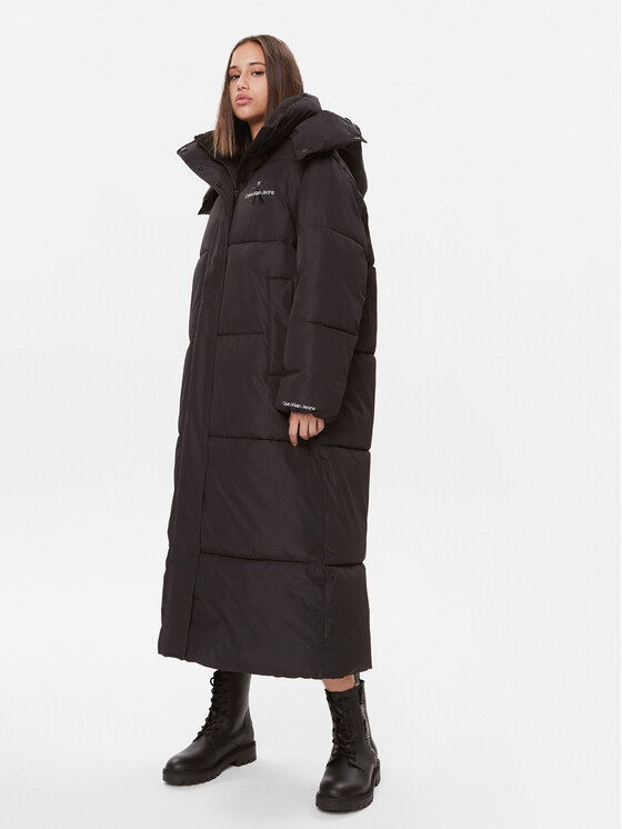 Calvin Klein Jeans Calvin Klein Jeans Pehelykabát J20J221888 Fekete Oversize