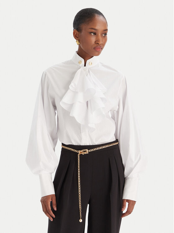 Babylon Babylon Риза MF0302 Бял Regular Fit