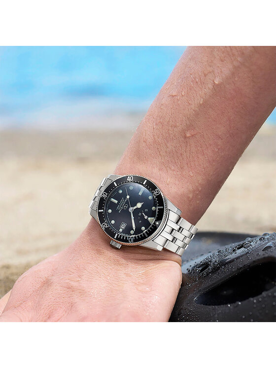 Orient Star Orient Star Zegarek RE-AU0601B00B Srebrny