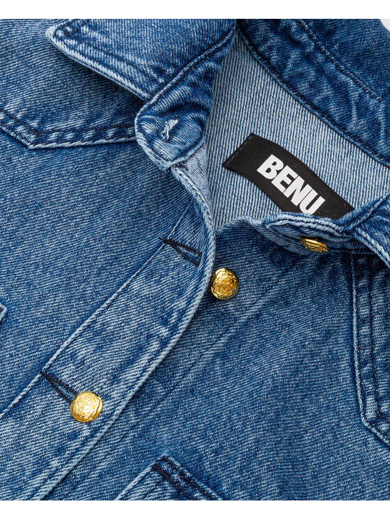 BENU BENU camicia di jeans Jeansowa Koszula Blu Oversize