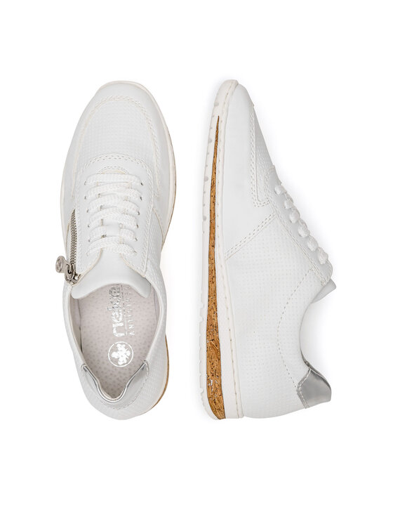 Rieker Rieker Halbschuhe N5127-80 Weiß