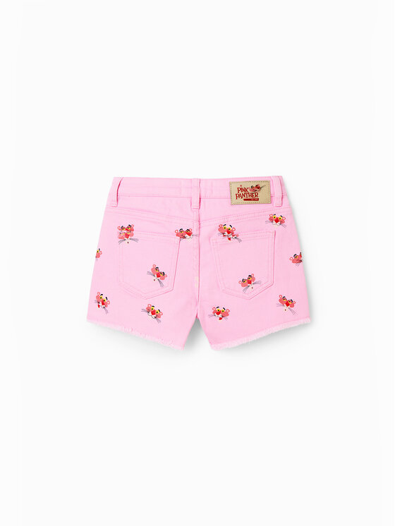 Desigual Desigual Pantaloni scurți de blugi 23SGDD05 Roz Regular Fit