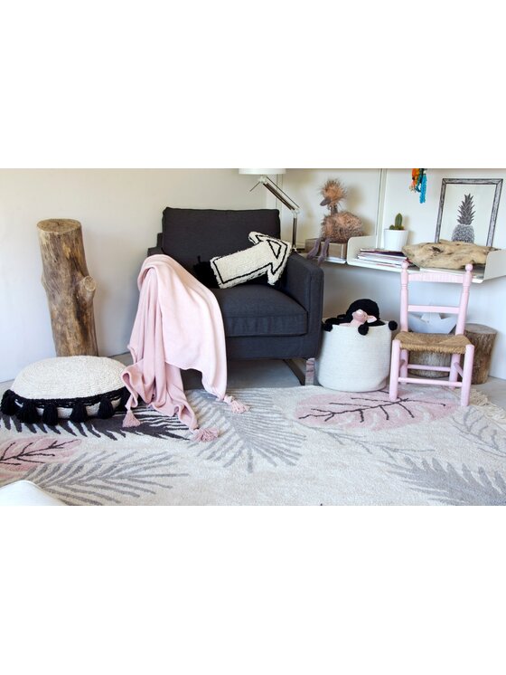 Lorena Canals Lorena Canals Dywan Dywan Bawełniany Tropical Pink 140x200 cm Beżowy