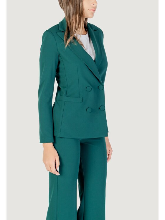 Rinascimento Rinascimento Giacca da abito CFC0125418003 Verde Casual Fit