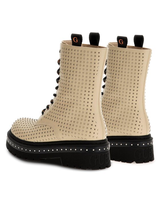 Guess Guess Trapper stila apavi Joya FL7JYA PEL10 Bēšs