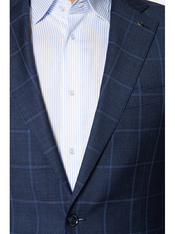 Lancerto Lancerto Garnitur 4 Granatowy Regular Fit
