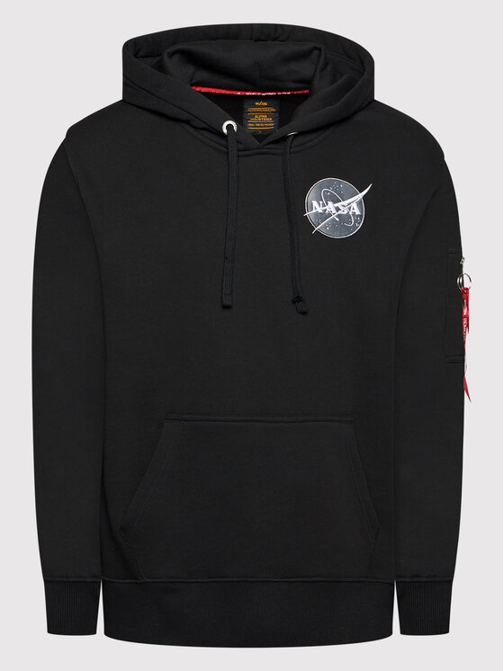Alpha Industries Alpha Industries Μπλούζα Space Shuttle 178317 Μαύρο Regular Fit