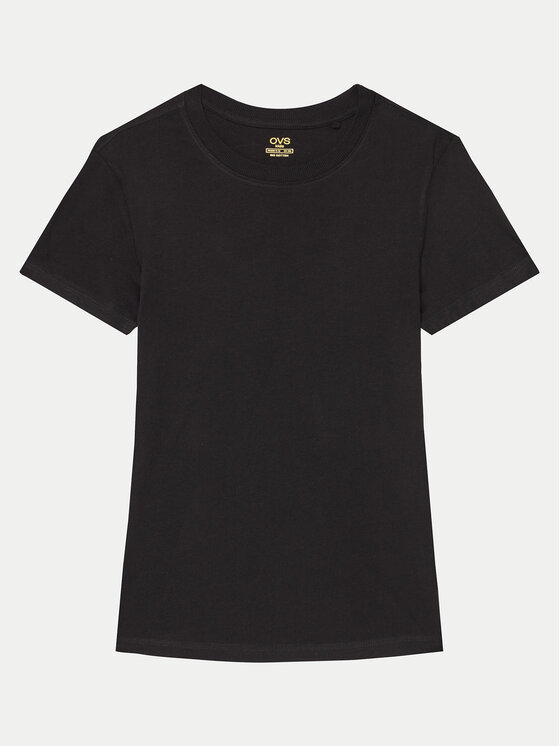 OVS OVS T-Shirt 2075392 Černá Regular Fit