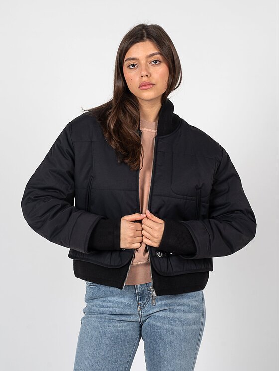Diesel Diesel Giacca di transizione A06337 0NDAU Nero Regular Fit