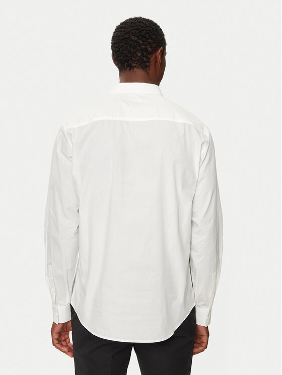 Armani Exchange Armani Exchange Camicia 6DZC20 ZNXLZ 1116 Bianco Regular Fit