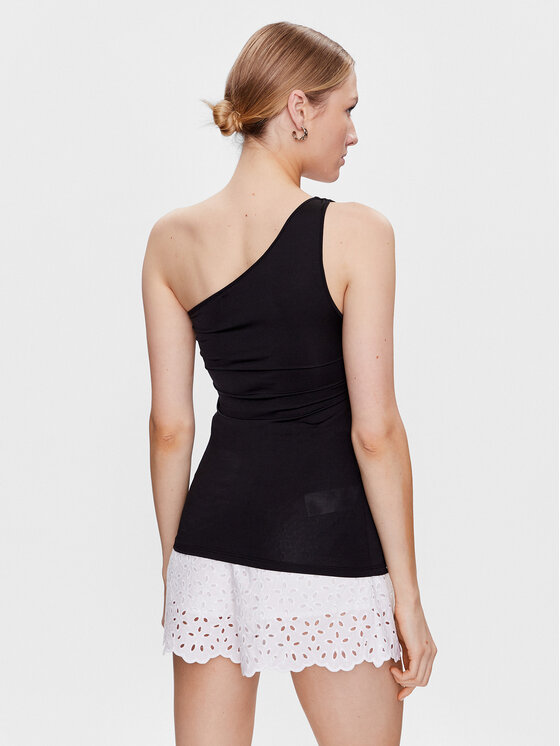 PINKO Pinko Bluzka 100262 A0JF Czarny Slim Fit