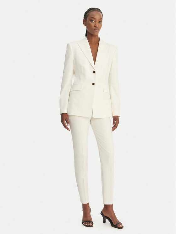 HUGO HUGO Suknjič Asmalla 50561450 Écru Regular Fit