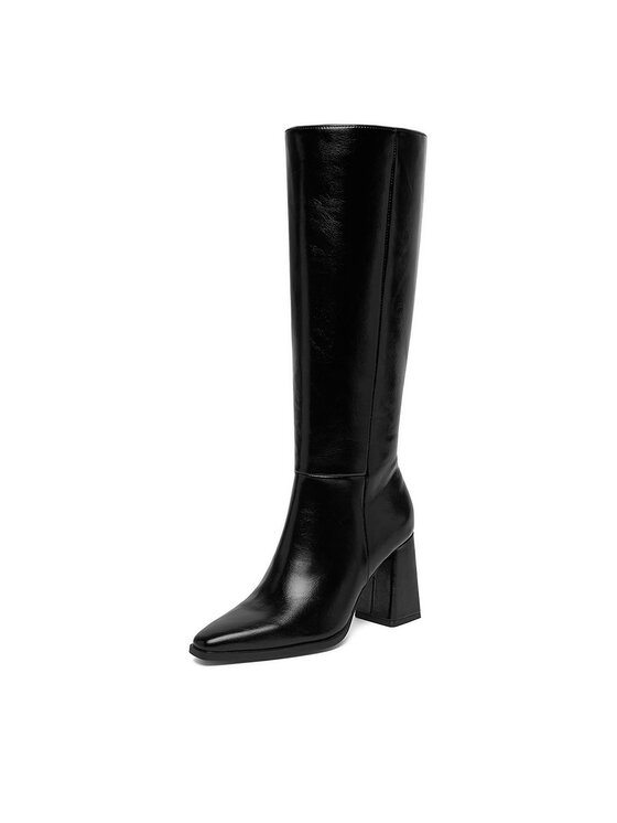 Nine West Nine West Kozačky CEO-ZEINA-01 Černá