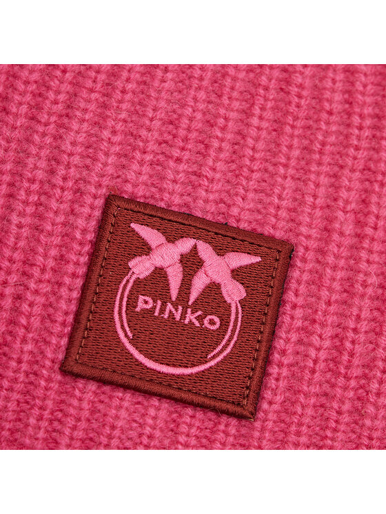 PINKO Pinko Berretto Mascali Cuffia AI 21-22 BLK01 1G2058 Y774 Rosa