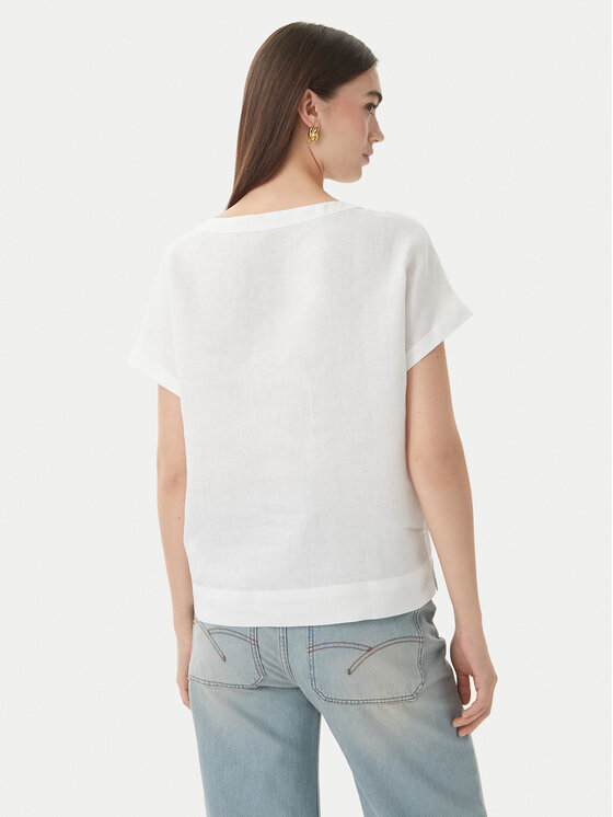 Marella Marella T-Shirt Emme by Marella Geyser 2615111132 Bílá Regular Fit