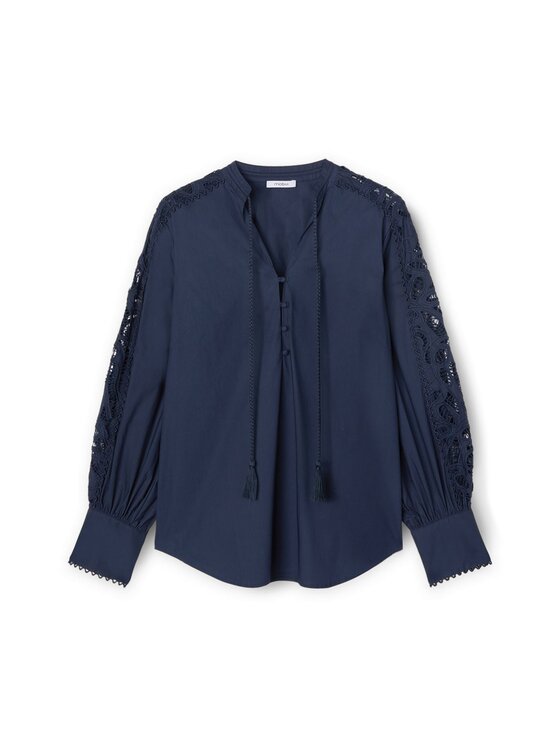 Motivi Motivi Camicia 5202Q000748N034 Blu Regular Fit