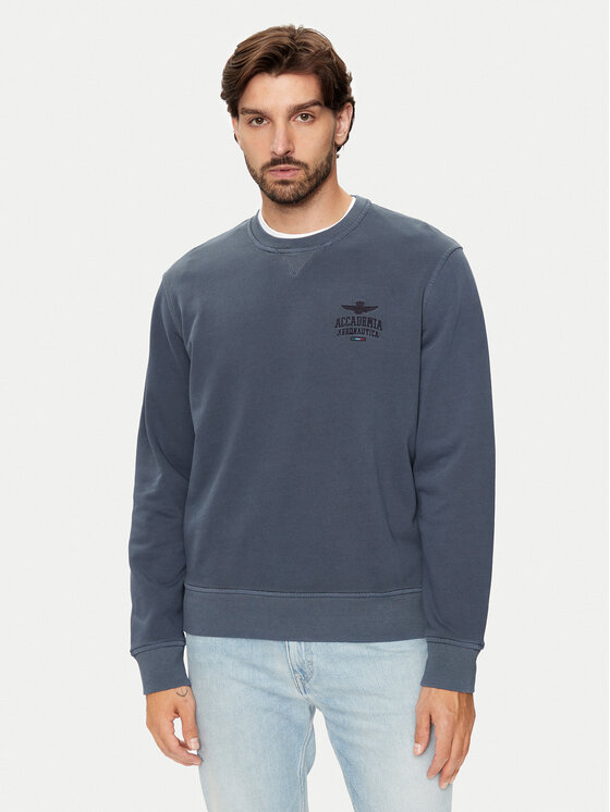 Aeronautica Militare Aeronautica Militare Pulóver 242FE1924F560 Sötétkék Regular Fit