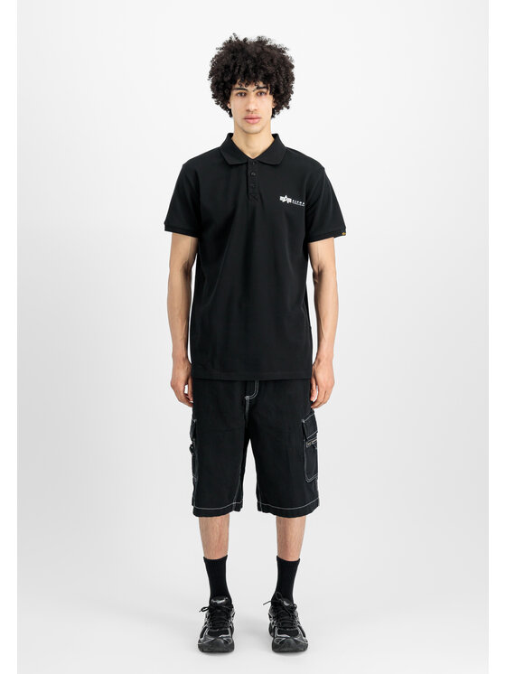 Alpha Industries Alpha Industries Tričko AI.106600-03-XXL Čierna Basic Fit