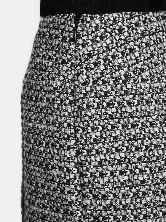 Luisa Spagnoli Luisa Spagnoli Spódnica ołówkowa Fiorini 543939 Szary Regular Fit