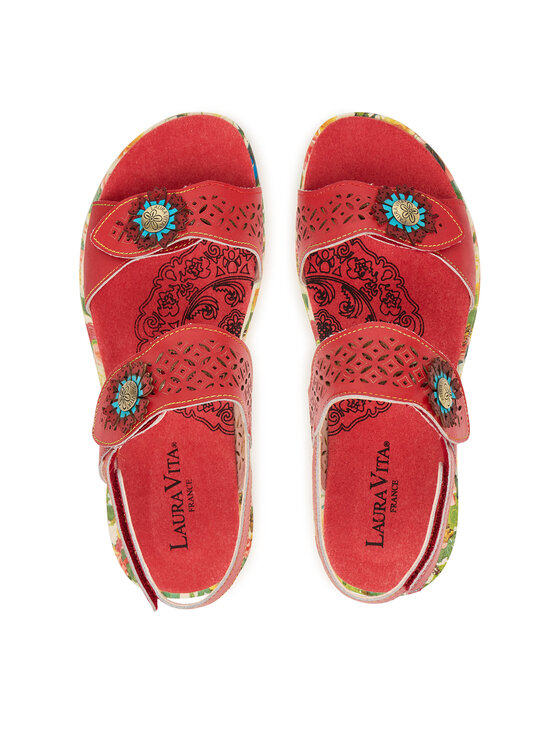 Laura Vita Laura Vita Босоніжки Sanao 53 Червоний