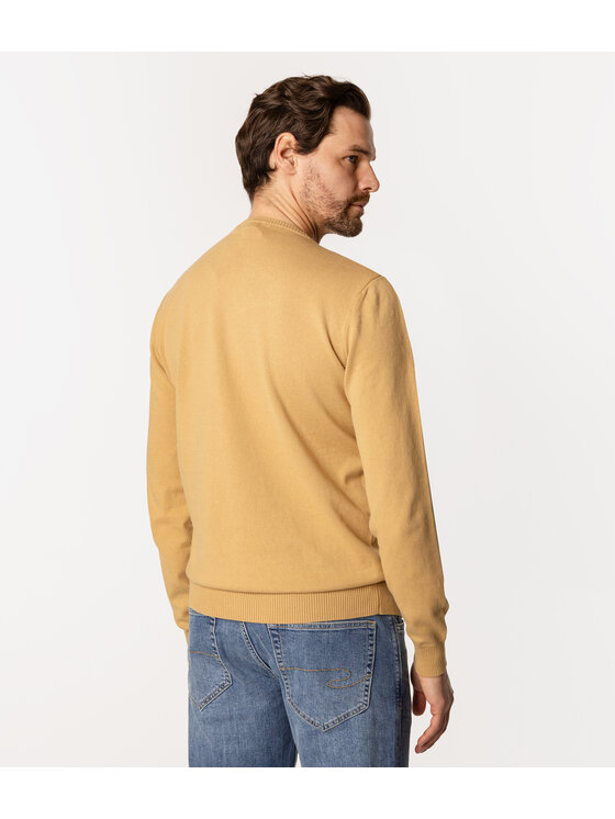 Lee Cooper Lee Cooper Sweter ANDY ORGANIC Czarny Regular Fit