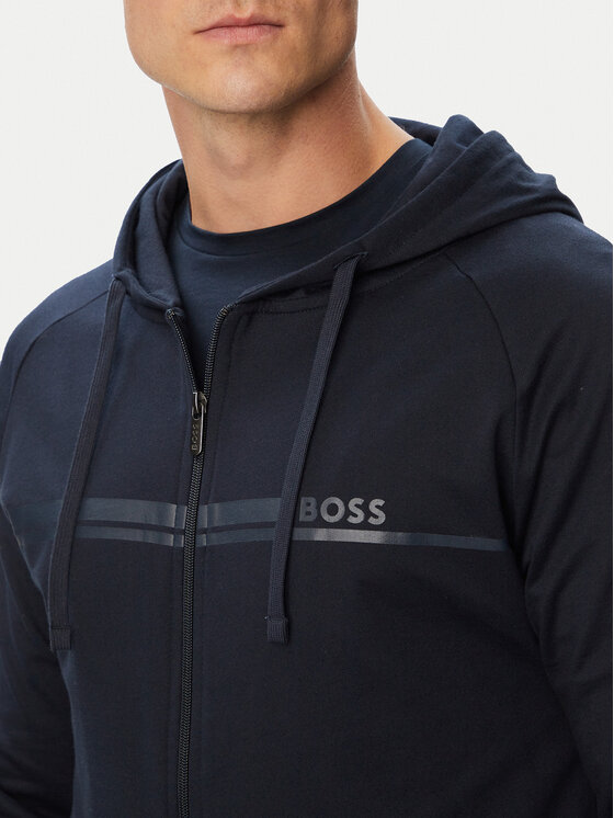BOSS BOSS Bluza Authentic Jacket H 50554785 Granatowy Regular Fit