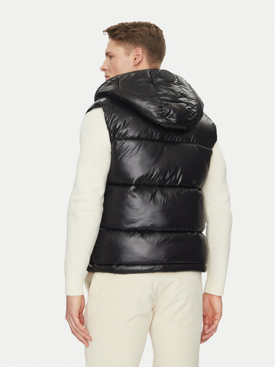 Save The Duck Save The Duck Vestă D80296M LUCK19 Negru Regular Fit