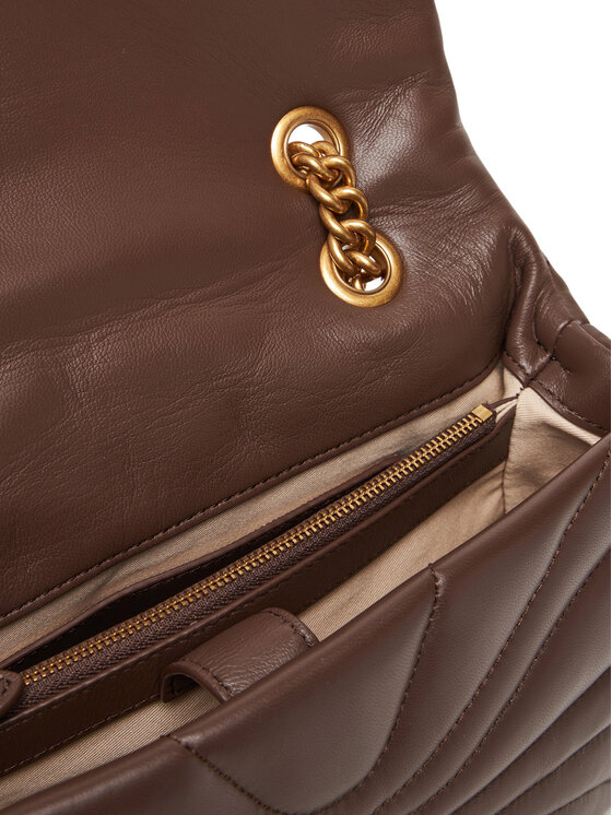 PINKO PINKO Ročna torba Love Puff Classic Cl 100038 A1EX Rjava