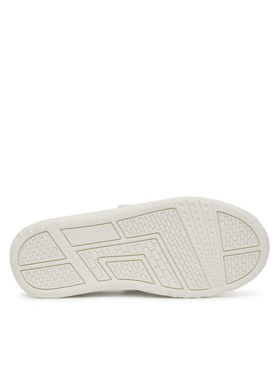 Calvin Klein Jeans Calvin Klein Jeans Sneakersy Low Cut Lace Velcro Sneaker V1X9-82080-1355 S Bílá