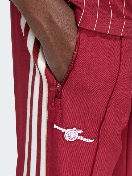 adidas adidas Spodnie dresowe Arsenal Czerwony Slim Fit