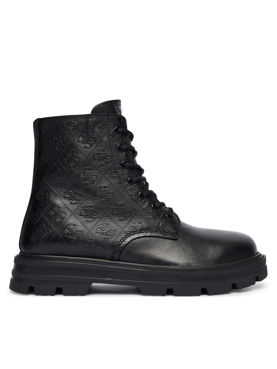 Guess Guess Schnürschuhe FMFGAD LEL10 Schwarz