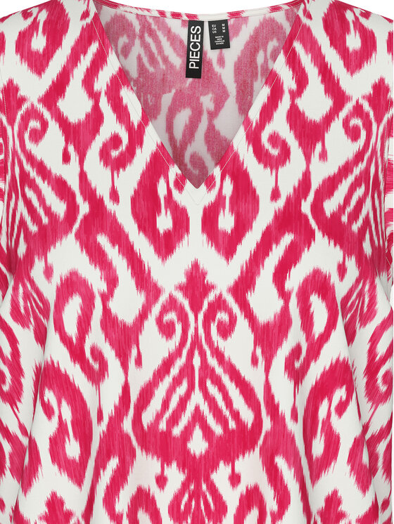 Pieces Pieces Bluse Nya 17147804 Rosa Regular Fit