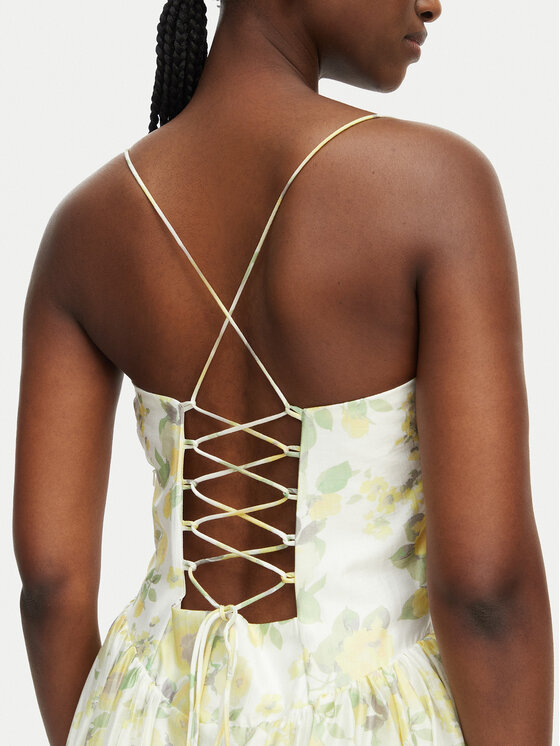 Bardot Bardot Φόρεμα κοκτέιλ Estie 59786DB5 Κίτρινο Regular Fit