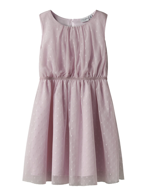 NAME IT NAME IT Sommerkleid Vabos 13218323 Rosa Regular Fit
