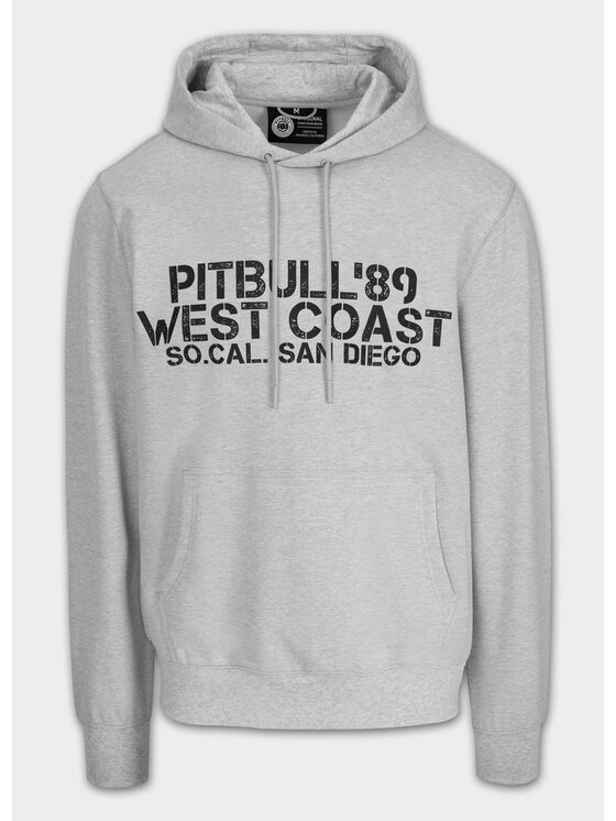 PITBULL PITBULL Bluza DRIVING Szary Regular Fit