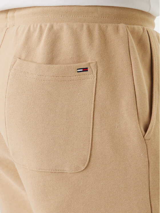 Tommy Jeans Tommy Jeans Pantaloni scurți sport Signature DM0DM23017 Bej Regular Fit