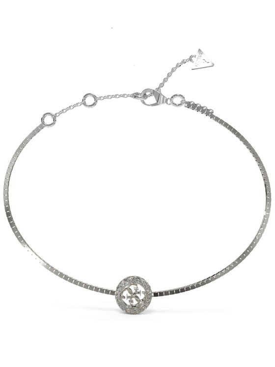 Guess Guess Bransoletka JUBB04163JW-RH-S Srebrny