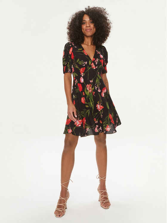 Ted Baker Ted Baker Rochie de vară Sienno 275006 Negru Regular Fit