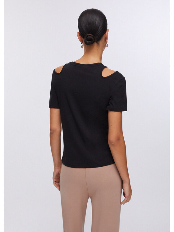 Liu Jo Liu Jo T-shirt TA6170JS00522222 Viola Regular Fit