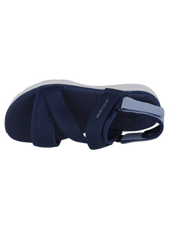 Skechers Skechers Sandały Skechers D'Lux Walker Kind Mind Granatowy