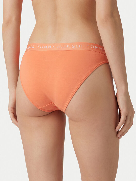 Tommy Hilfiger Tommy Hilfiger Klassischer Damenslip Heritage Tonal UW0UW06038 Orange