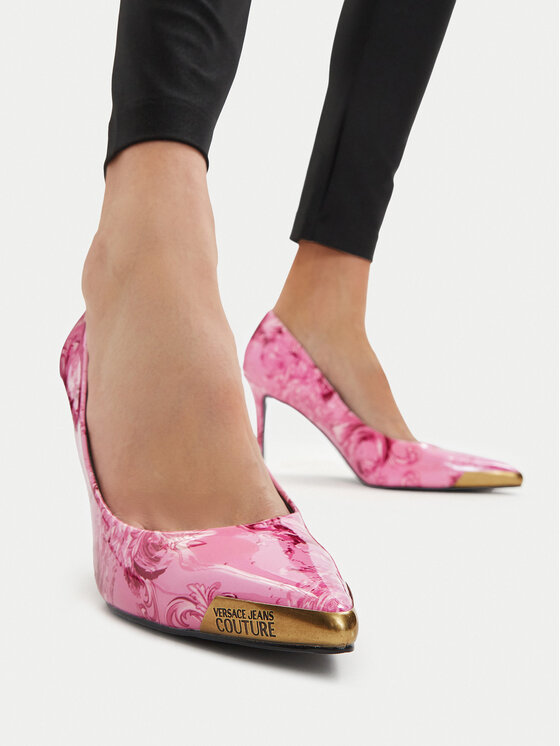 Versace Jeans Couture Versace Jeans Couture Čevlji z visoko peto 80VA3S50 ZS366 499 Roza