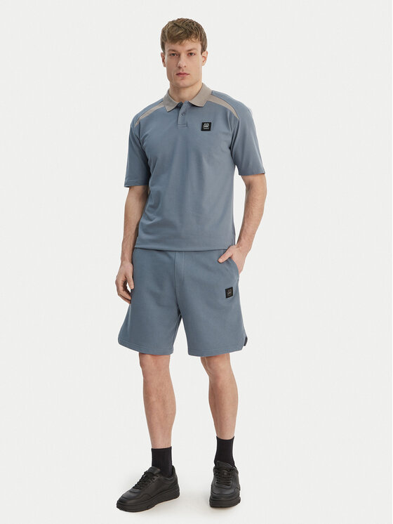 HUGO HUGO Tricou polo Dunios_RB 50559650 Albastru Regular Fit