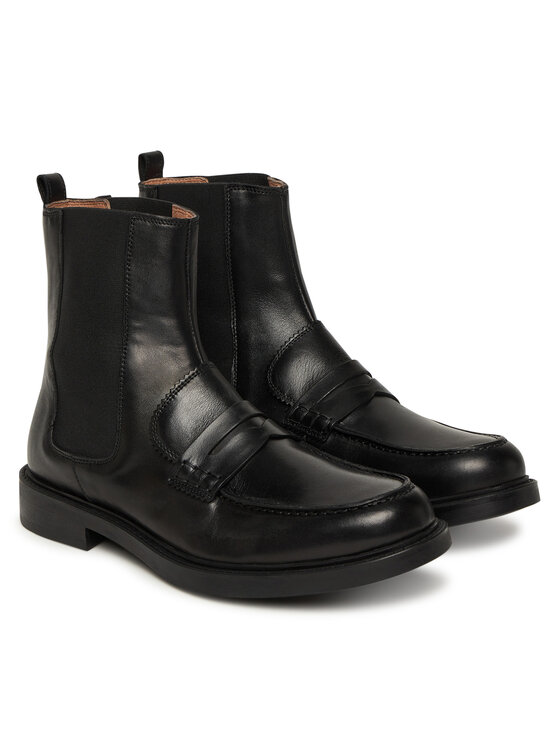 Pollini Pollini Bokacsizma SA21143G0NTP0000 Fekete
