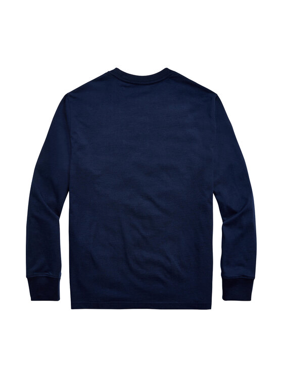 Polo Ralph Lauren Polo Ralph Lauren Majica Ls Cn 323843804002 Tamnoplava Regular Fit