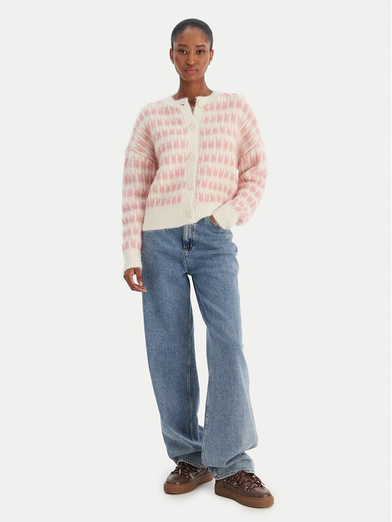 Vero Moda Vero Moda Kardiganas Lisa 10336622 Smėlio Regular Fit