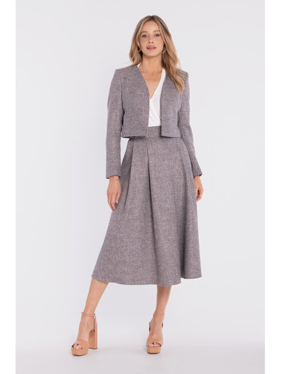 Stylove Stylove Giacca da abito S429 Grigio Cropped Fit