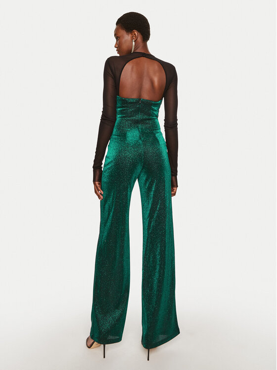 Simona Corsellini Simona Corsellini Jumpsuit A24CETU004 Verde Regular Fit